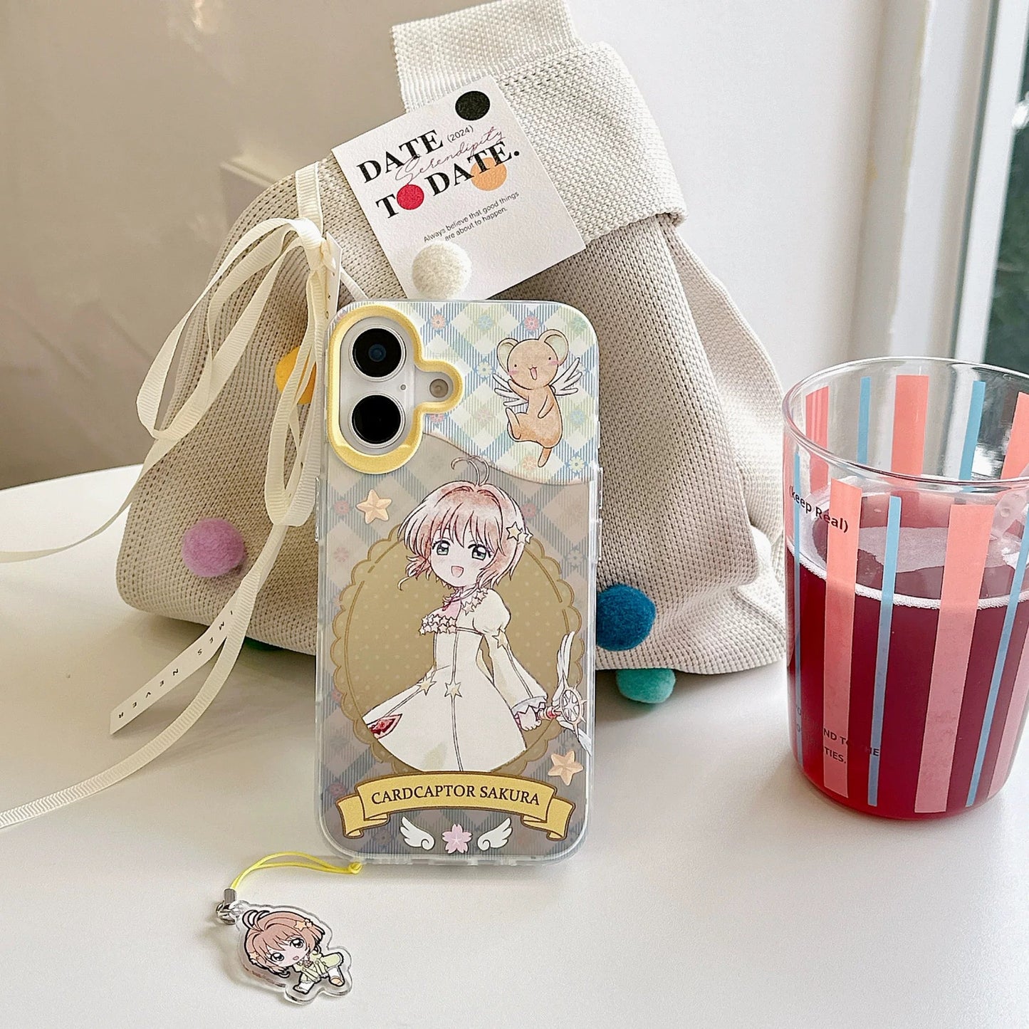 CardCaptorSakura Comic Laser Case | Sakura Cosplay 4 Styles - iPhone Case PLUS SE2 XS XR X 11 12 13 14 15 16 16e 17 17e Pro Promax 12mini 13mini