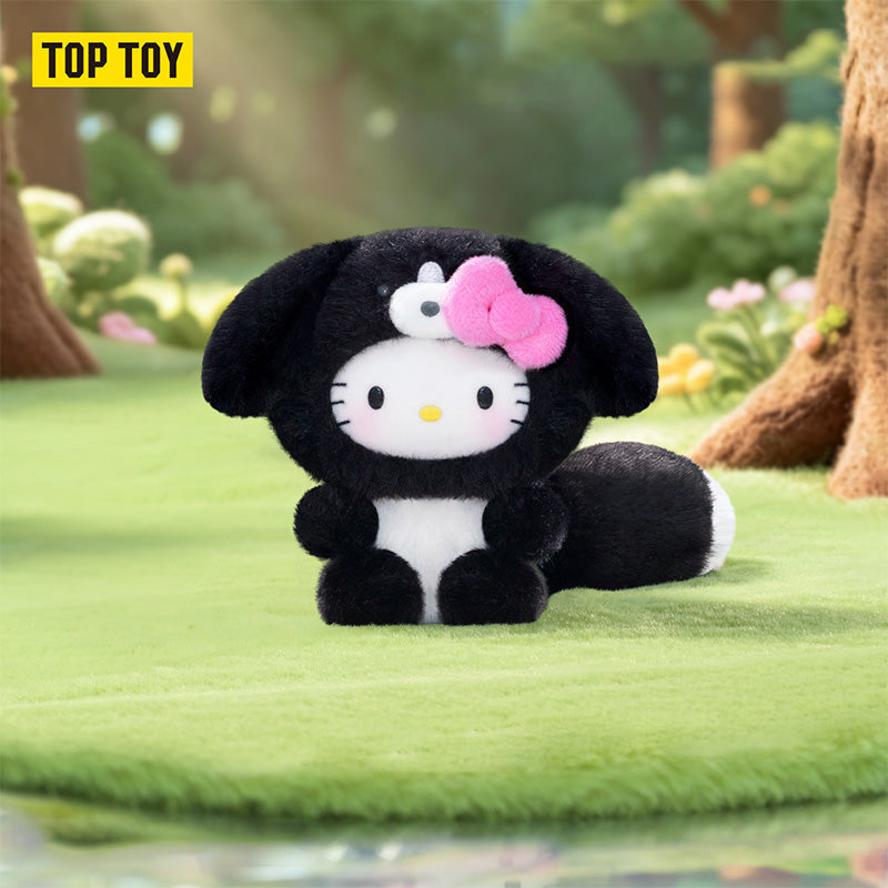 TOPTOY Hello Kitty Healing Forest Series Plush Pendant Blind Box