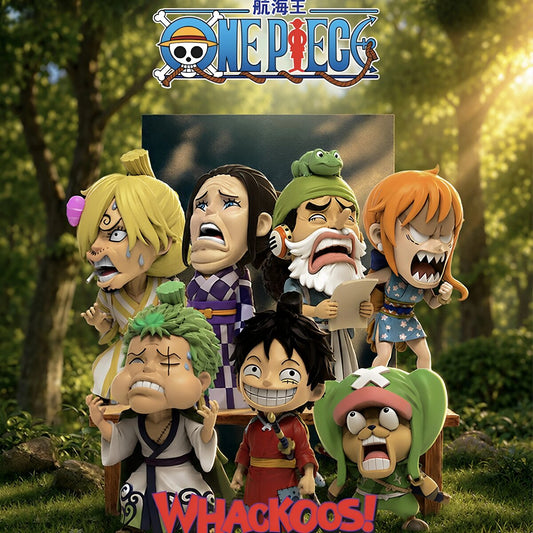 Whackoos One Piece Silly Faces Series Wano Country group key visual