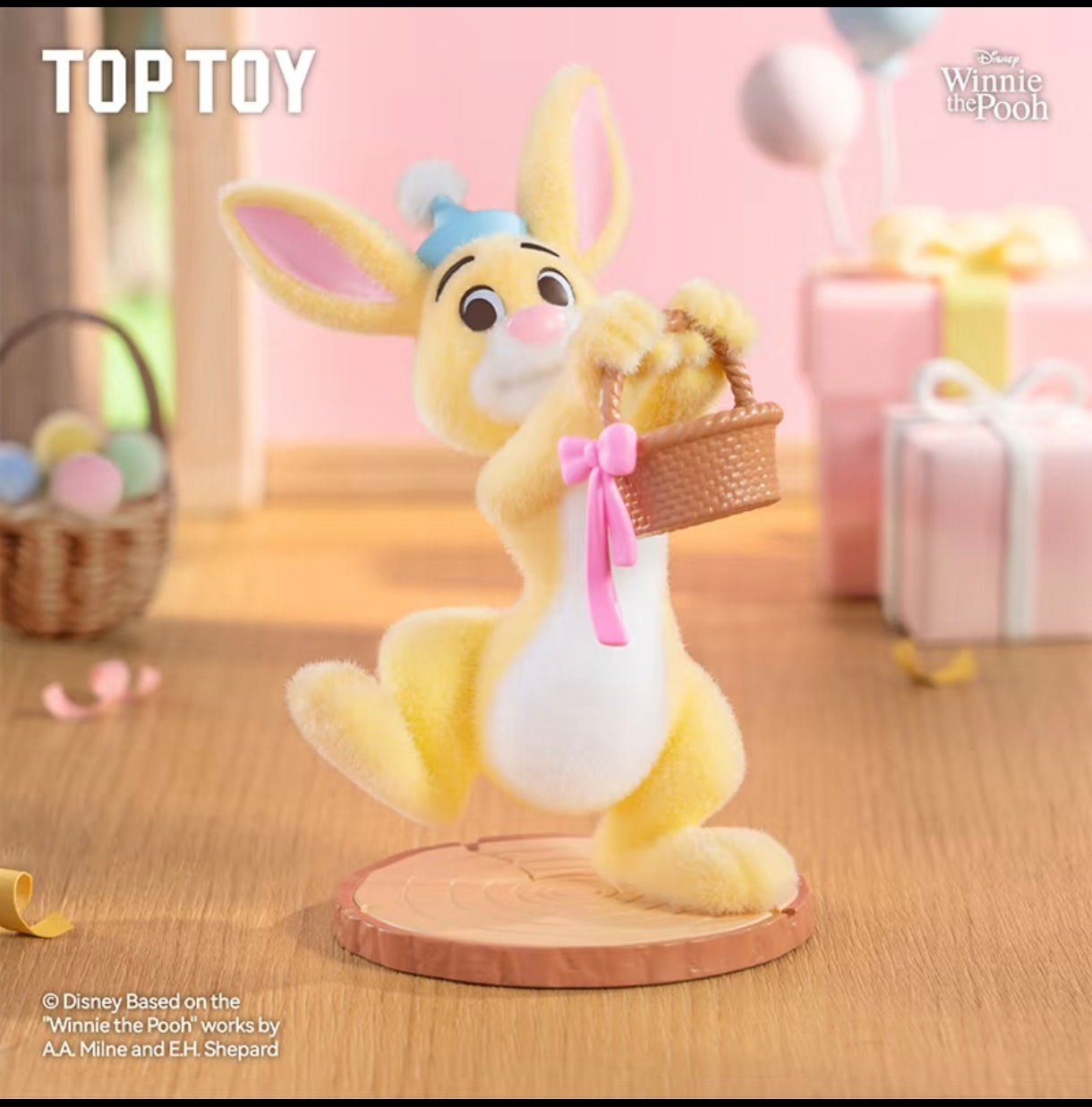 TOPTOY x Winnie the Pooh "Fun Party" Series Blind Box – Kawaii Figure Stand
