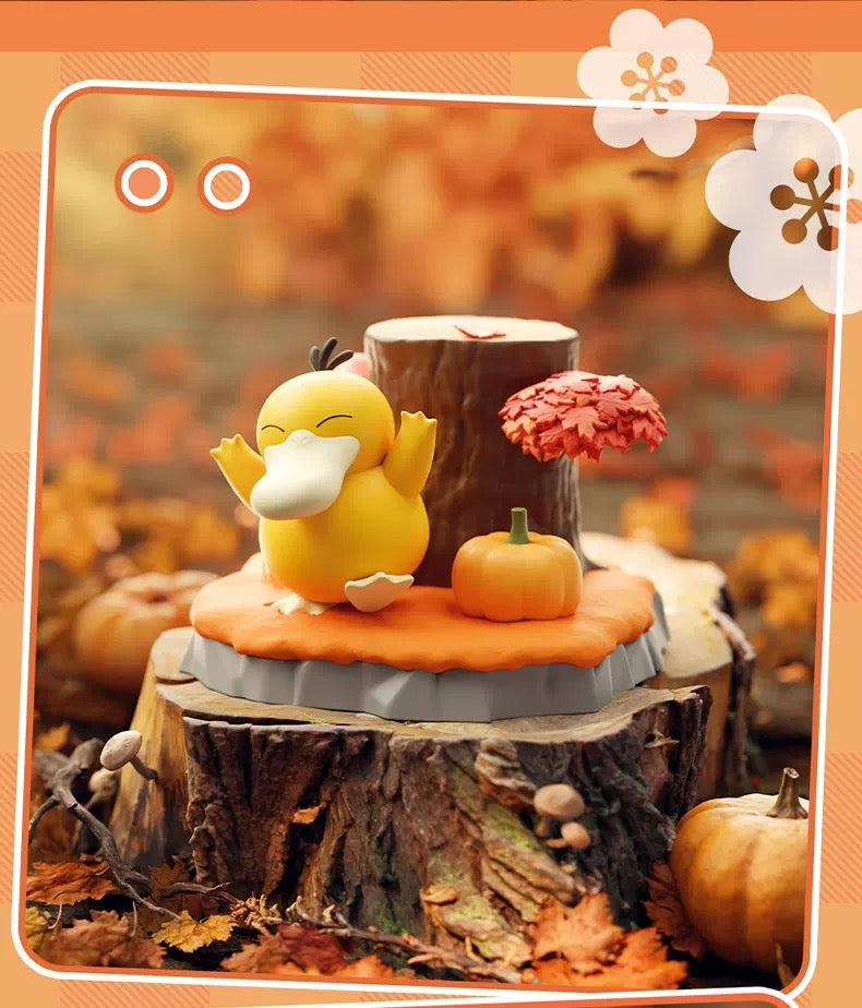 Pokemon Natural Fun Holiday Series | Pikachu Bulbasaur Eevee Psyduck Slowpoke Meowth - Anime Collectable Toys Figure KawaiiGiftLand