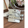 Sanrio Hello Kitty Extra Large Silver Bar Hair Clip Set - 12.5cm Aluminium Clips for Bangs & Side Hair