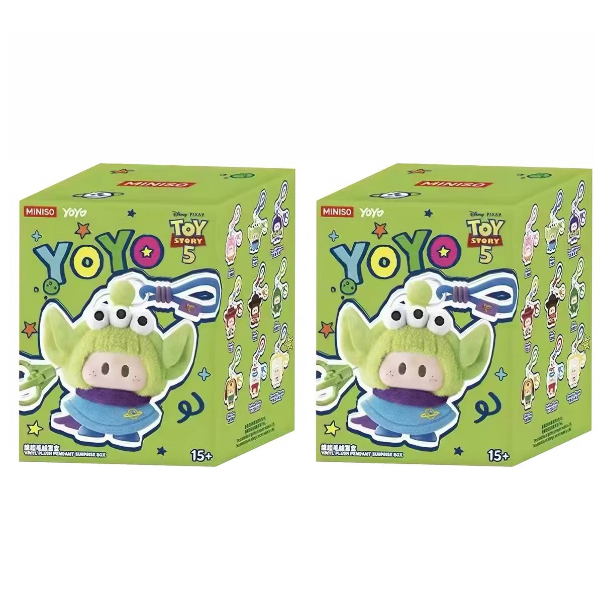 YOYO Chan x Toy Story Doll | Yoyo Lovely with You - พวงกุญแจตุ๊กตาไวนิลแบบสุ่ม (Blind Box)