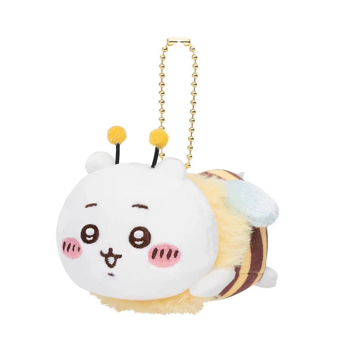 Free Gift : Japan ChiiKawa Spring Garden Series | Lovely Bee ChiiKawa Hachiware Usagi - Mini Plush Doll keychain KawaiiGiftLand