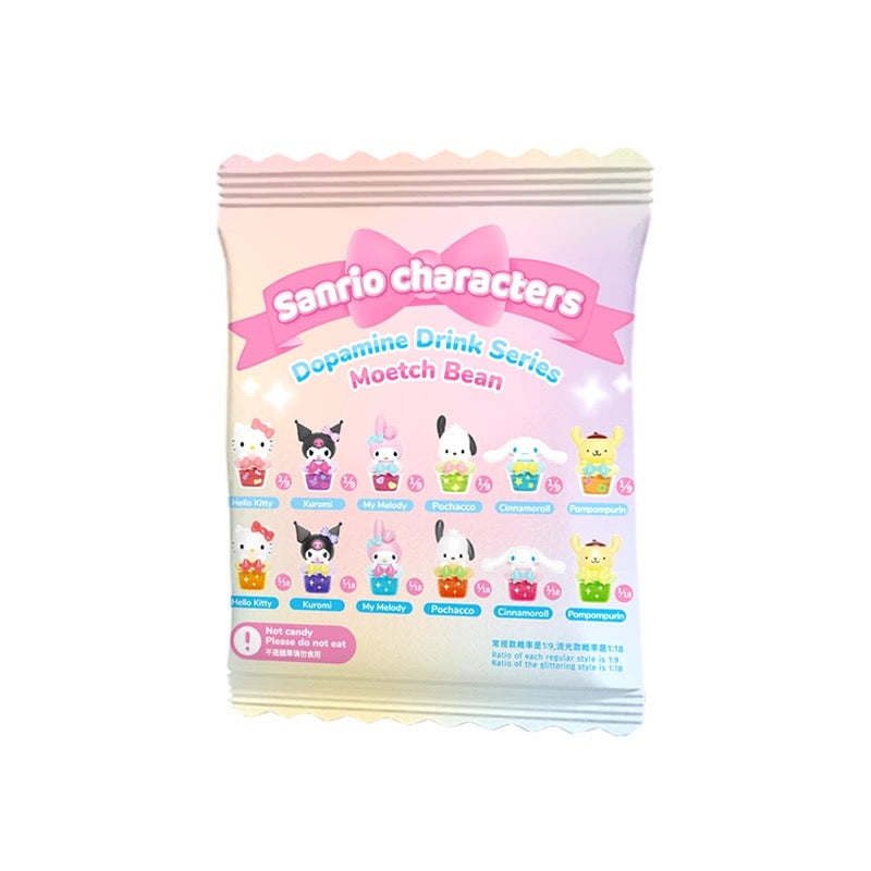 Sanrio Characters Colourful Drinks Mini Series | Hello Kitty My Melody Kuromi Cinnamoroll Pompompurin Pochacco - Kawaii Collectable Toys Toy Collection KawaiiGiftLand