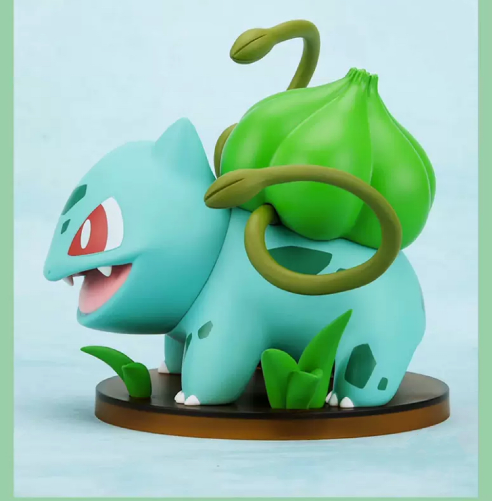 Pokemon Characters Figure 17cm Bulbasaur - Toy Collection KawaiiGiftLand