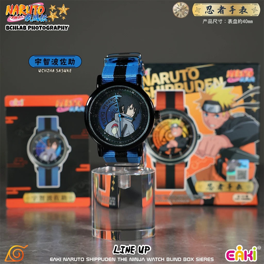 Eaki X Naruto Ninja Part 1 Watch Accessories Series | Naruto Shippuuden Naruto Sasuke Sakura Kakashi Minato Itachi Uchiha Madara Obito - Watch Collectable Toys Mystery Blind Box