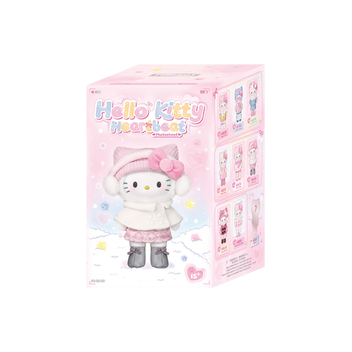 Single blind box packaging of the TOPTOY Hello Kitty Heartbeat Photoshoot Series