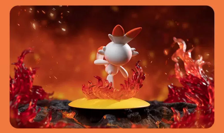 Pokemon Small Size Figure | No.25 Pikachu No. 94 Gengar No.700 Sylveon No. 813 Scorbunny - Toy Collection KawaiiGiftLand