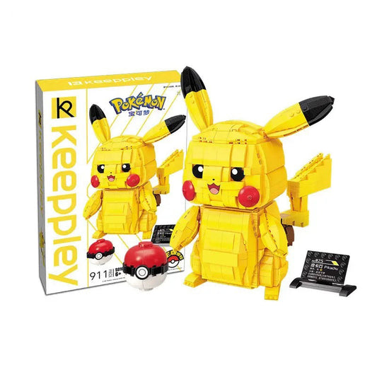 Pokemon Big Pikachu with Pokeball - Building Blocks Toy Collections