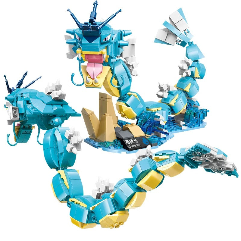 Pokemon Character Evolution Series Part 1 | Charizard Blastoise Venusaur Gyarados Mewtwo - Building Blocks Toy Collections KawaiiGiftLand