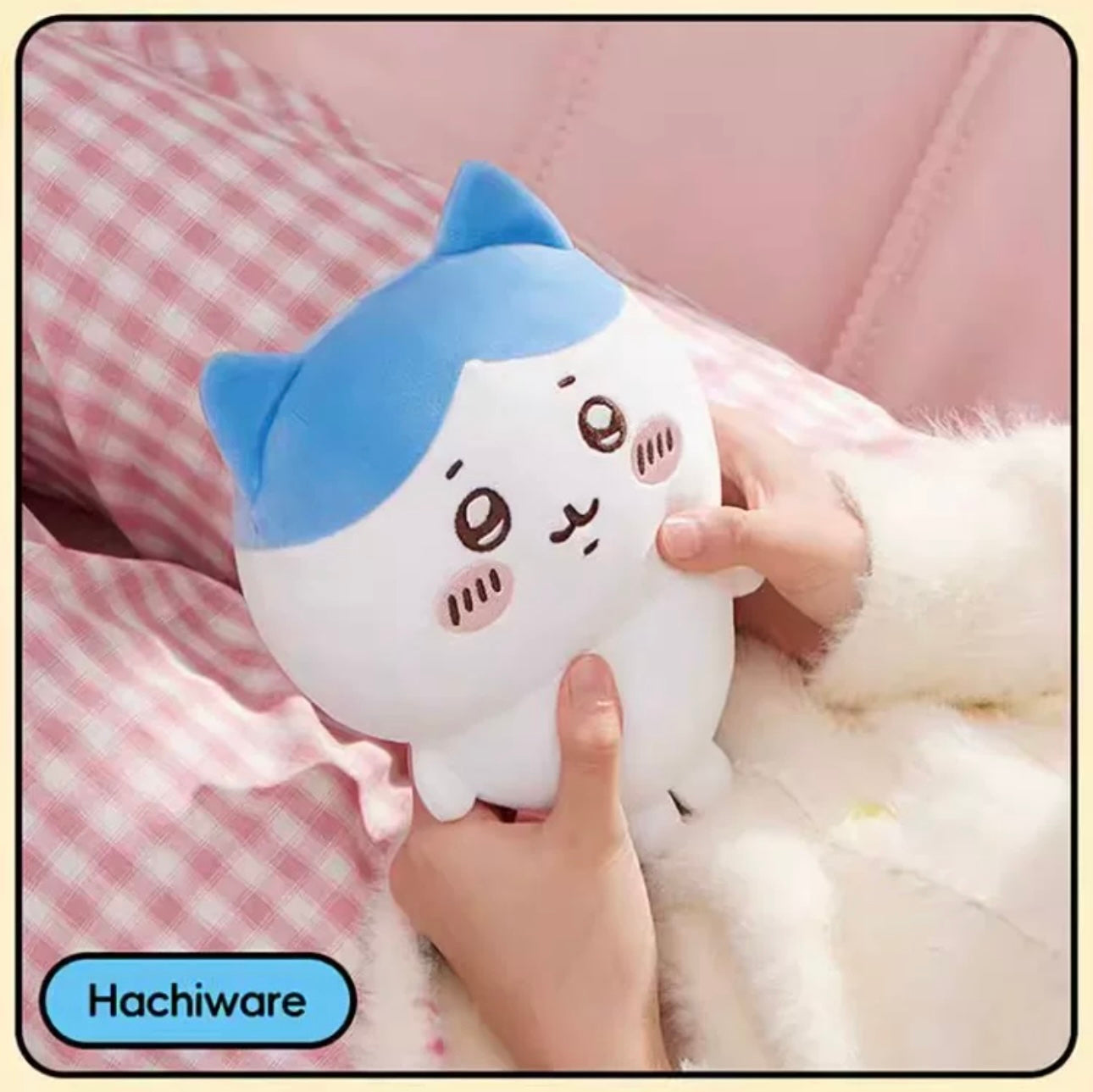 ChiiKawa X Miniso | ChiiKawa Hachiware Usagi -  S Size 20cm - M Size 30cm - L Size 50cm Plush Doll Kawaii items Room Decoration doll KawaiiGiftLand