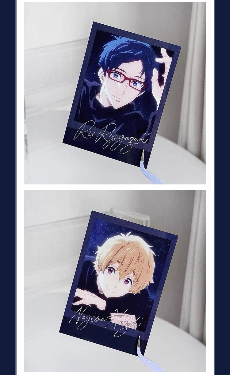 Japanese Anime Free! Iwatobi Swim Club Star Night Series Card Part 1 | Haruka Makoto Rin Nagisa Rei Kirishima Sosuke - Cute Kawaii Item Blind Bag