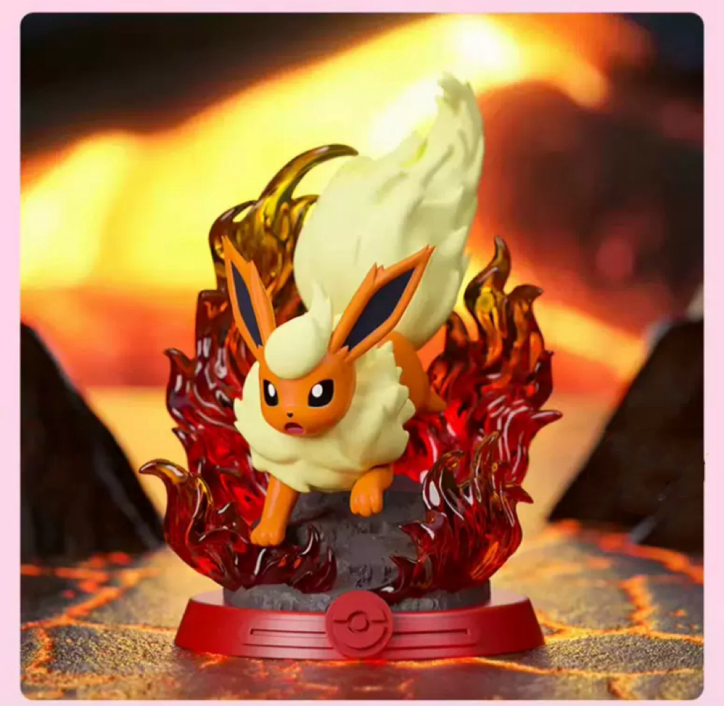 Pokemon Eevee Evolution Evolve Adventure Version | Eevee Vaporeon Jolteon Flareon Espeon Umbreon Leafeon Glaceon Sylveon - Collectable Toys Mystery Blind Box KawaiiGiftLand