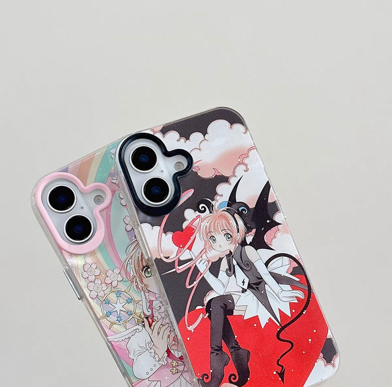 CardCaptorSakura Retro Comic Laser Case | Part 3 Cosplay Style Sakura - Phone Case Samsung Galaxy S26 S25 S24 S23 S22 S21 FE Ultra Edge