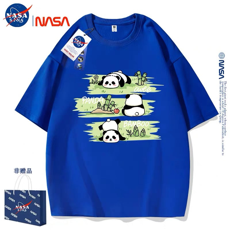 Cute Animals Panda Style T-Shirt Series | Three Cute Panda Part1 - Kawaii Fashion Items for Child & Adult Matching outfits for Parents and Children