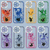 Japan Cartoon Pokemon Evolution Soul Version | Eevee Flareon Vaporeon Jolteon Leafeon Espeon Umbreon Sylveon Glaceon - iPhone Case PLUS SE2 XS XR X 11 12 13 14 15 16 16e 17 17e Pro Promax 12mini 13mini