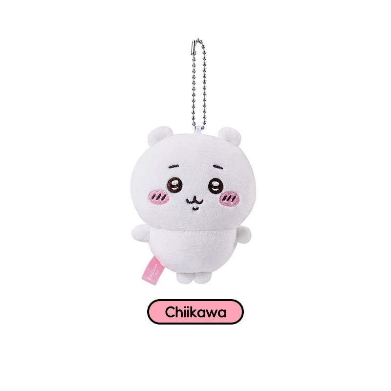 ChiiKawa X Miniso | ChiiKawa Hachiware Usagi Momonga Mini Plush Doll Keychain - Kawaii items Room Decoration doll KawaiiGiftLand