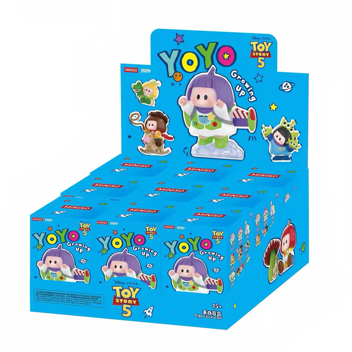 ฟิกเกอร์จิ๋ว YOYO Chan x Toy Story | คอลเลกชัน YOYO Growing Up - กล่องสุ่มของเล่นสะสม