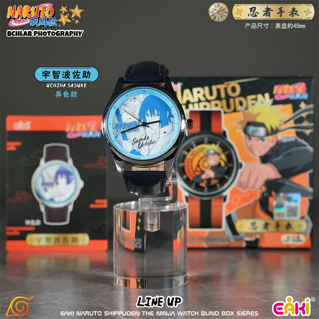 Eaki X Naruto Ninja Part 1 Watch Accessories Series | Naruto Shippuuden Naruto Sasuke Sakura Kakashi Minato Itachi Uchiha Madara Obito - Watch Collectable Toys Mystery Blind Box