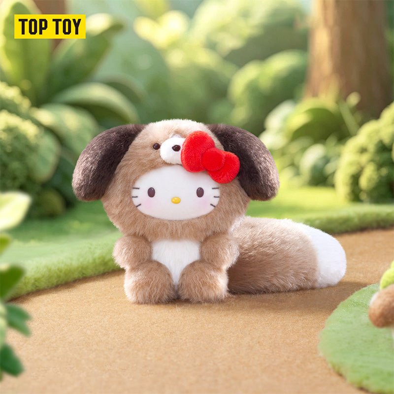 TOPTOY Hello Kitty Healing Forest Series Plush Pendant Blind Box