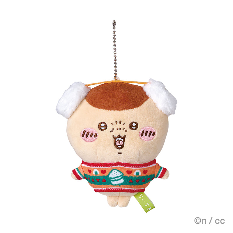 Japan ChiiKawa Christmas X Convenience Store Lottery | Prize A B C D E - ChiiKawa Hachiware Usagi Momonga Kurimanju Giant Plush Doll Cushion Keychain Plate Candle Crystal Ball Kawaii items Room Decoration KawaiiGiftLand