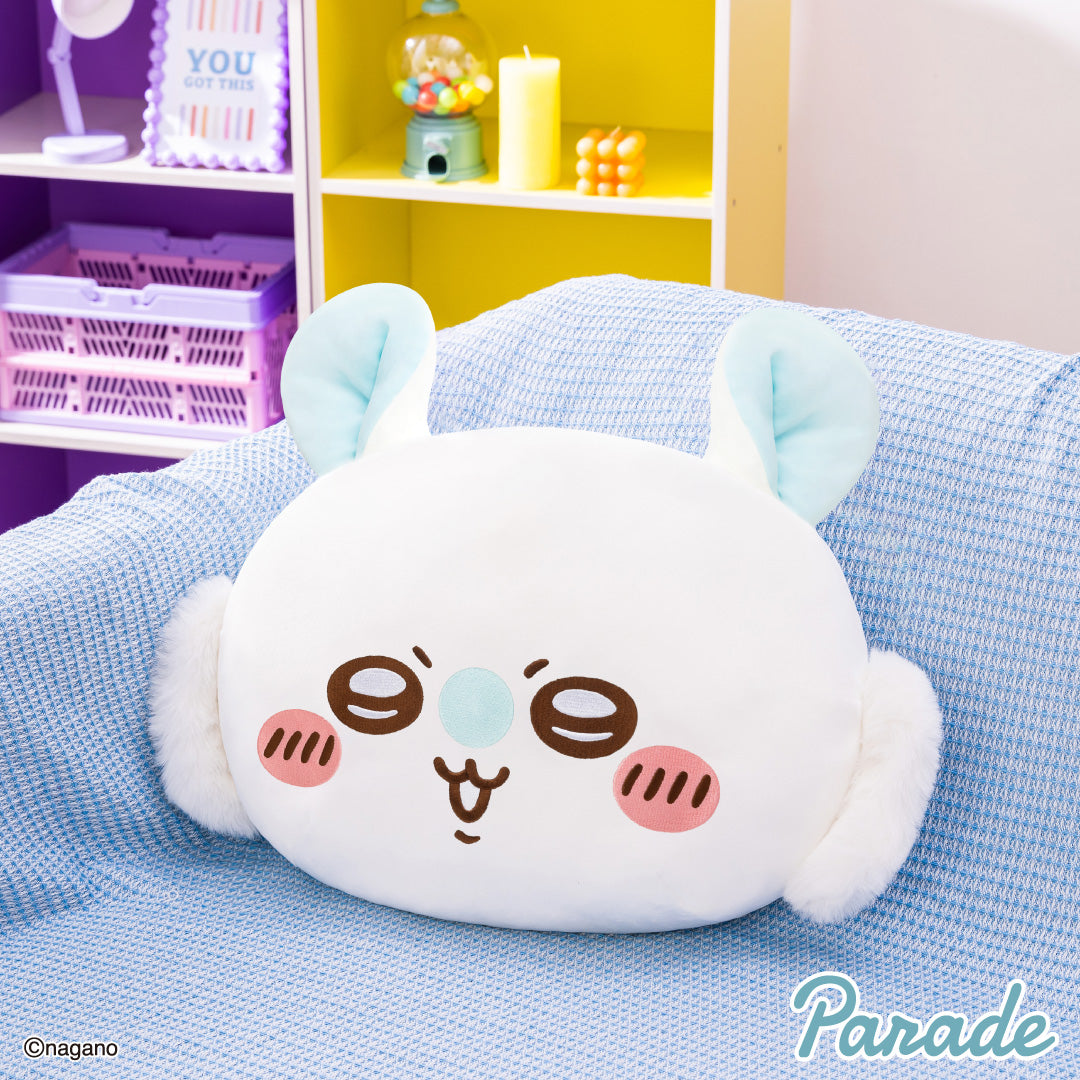 Chiikawa | ChiiKawa Hachiware Usagi Momonga Cute Icon Plush Doll Big Cushion | Phone Case | detail view