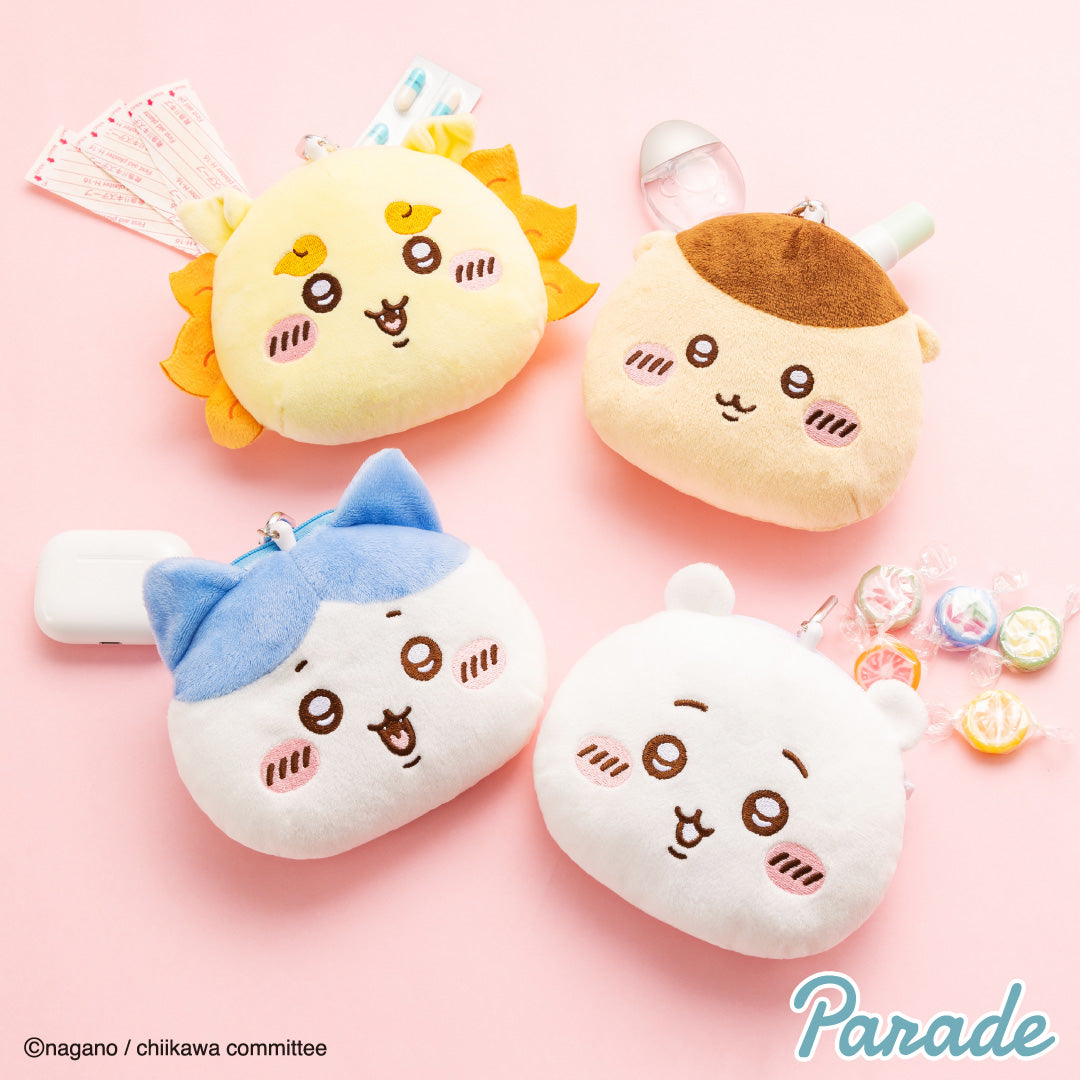 Japan ChiiKawa | ChiiKawa Hachiware Usagi Momonga Kurimanju Rakko Shisa Crab Plush Doll Purse Keychain Kawaii items Room Decoration doll KawaiiGiftLand
