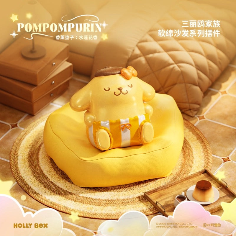 Sanrio Characters Casual Time Series | Hello Kitty My Melody Kuromi Cinnamoroll Pompompurin Pochacco - Collectable Toys Mystery Blind Box