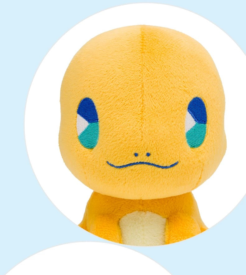 Japan Cartoon Pokemon Center Sode Version | Charmander Squirtle Bulbasaur - Mascot Plush Doll  Kawaii Decoration KawaiiGiftLand