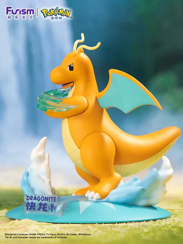 Pokemon Small Size Figure | No.149 Dragonite No.151 Mew - Toy Collection