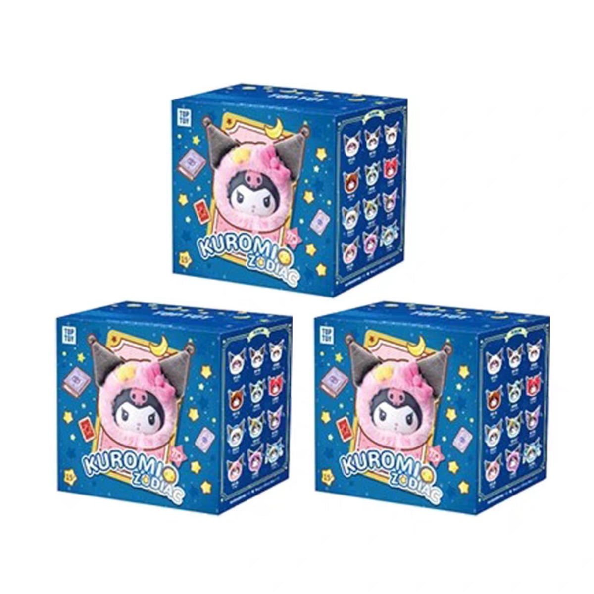 Kuromi Zodiac Series three blind boxes - no duplicates