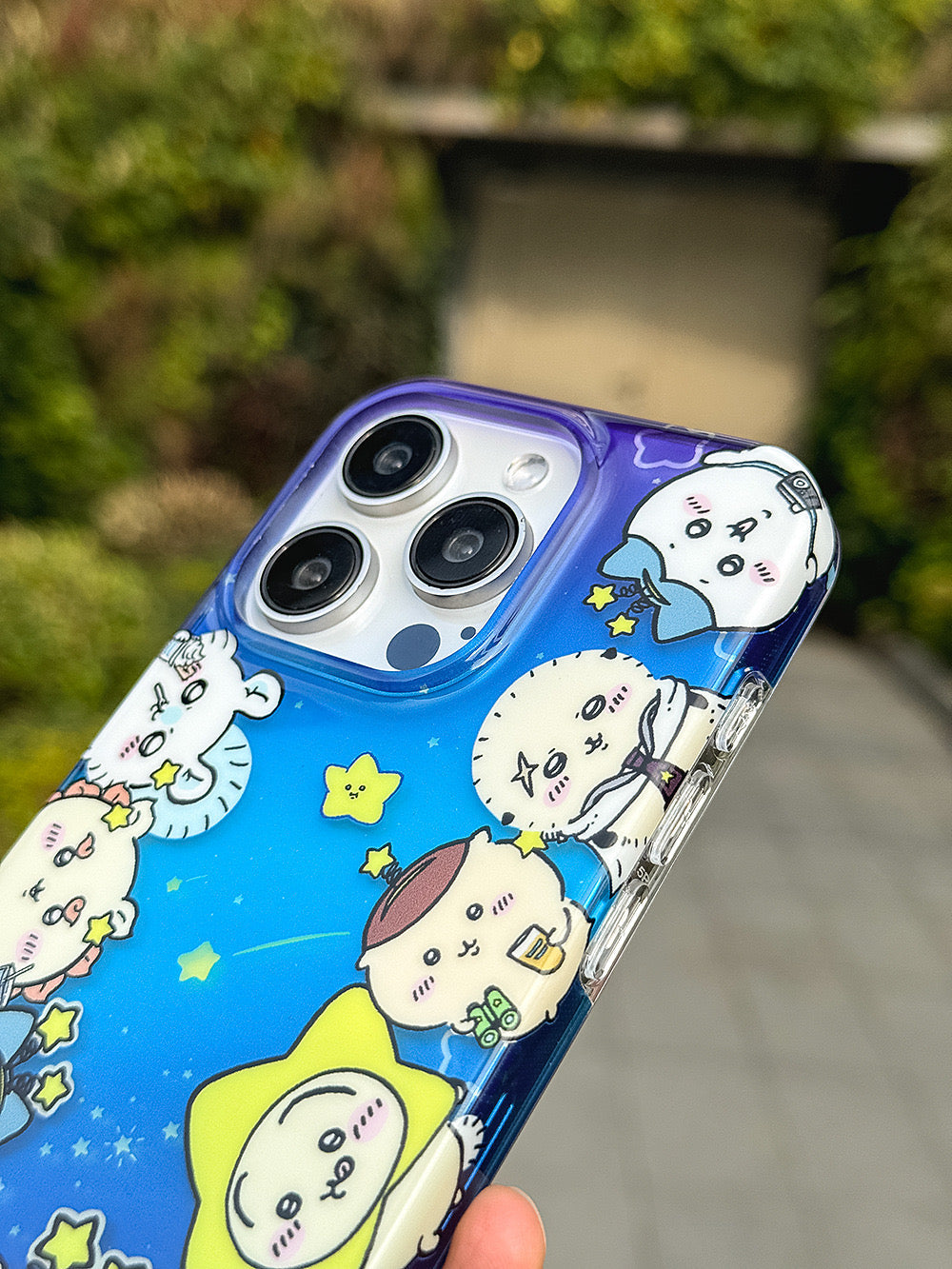 Japanese Cartoon ChiiKawa Shooting Star iPhone Case 13 14 15 Pro Promax KawaiiGiftLand