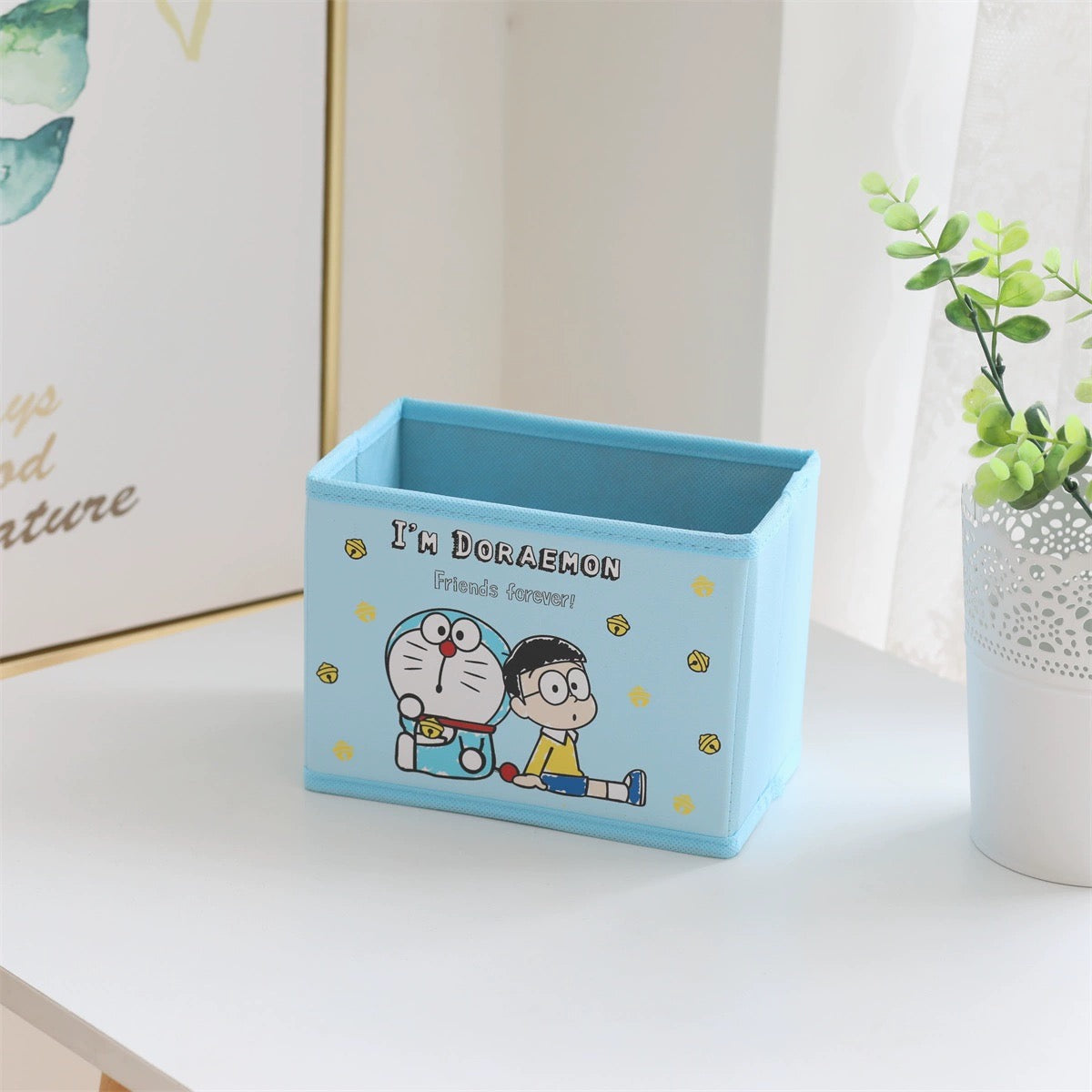 Japanese Cartoon Blue Robot Cat Storage Box | Doraemon - Bedroom Girl Gift KawaiiGiftLand