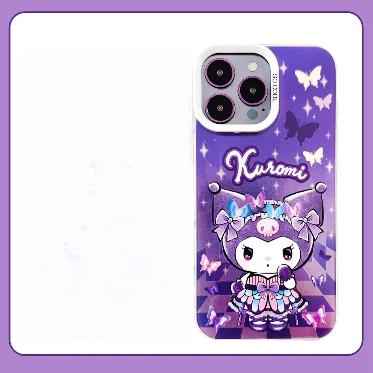 Sanrio | Kuromi | iPhone Case | iPhone 17 | detail view