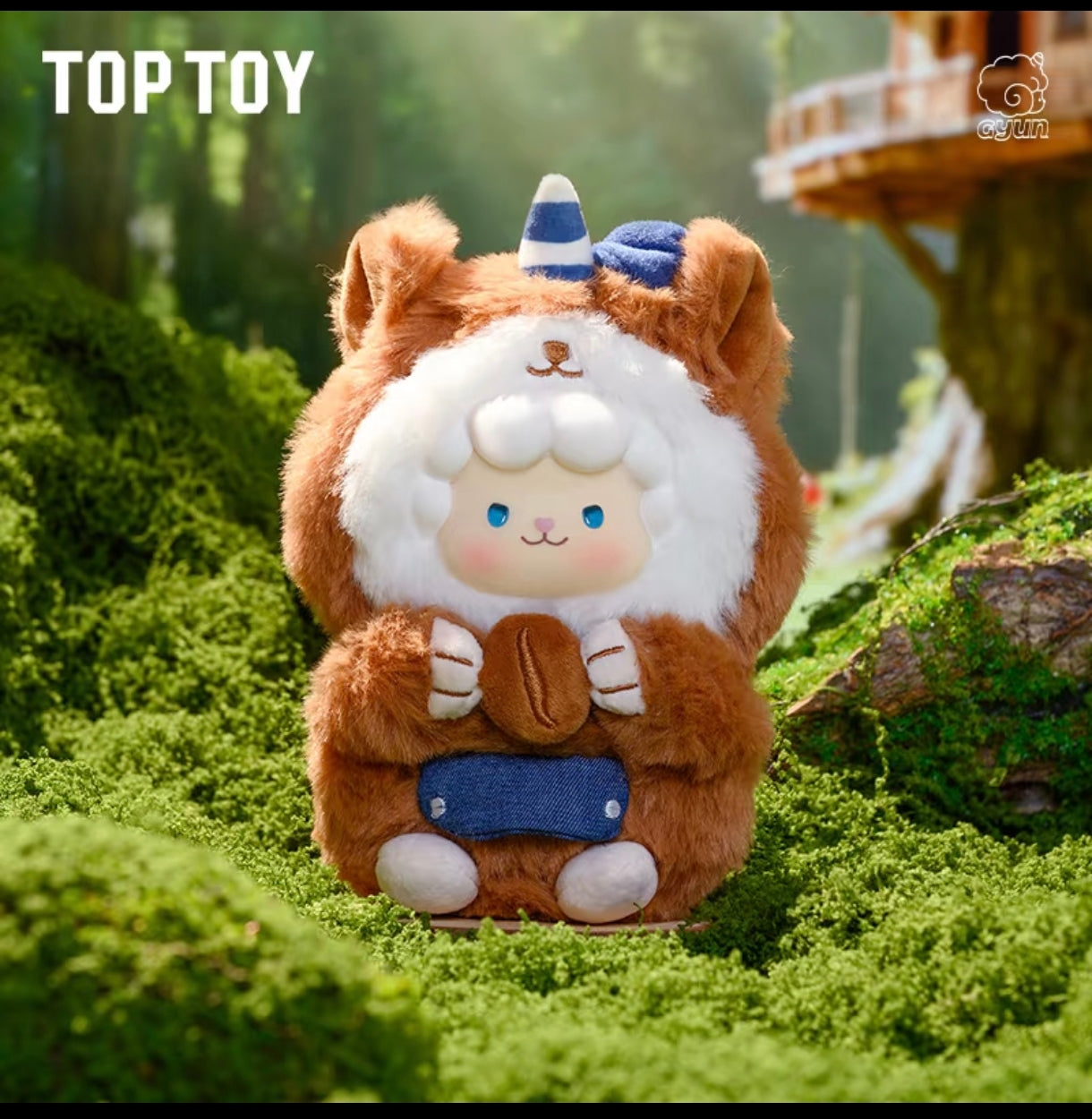 TOPTOY x Gyun: Big-Tailed Critter Crew Series Plush Pendant Blind Box