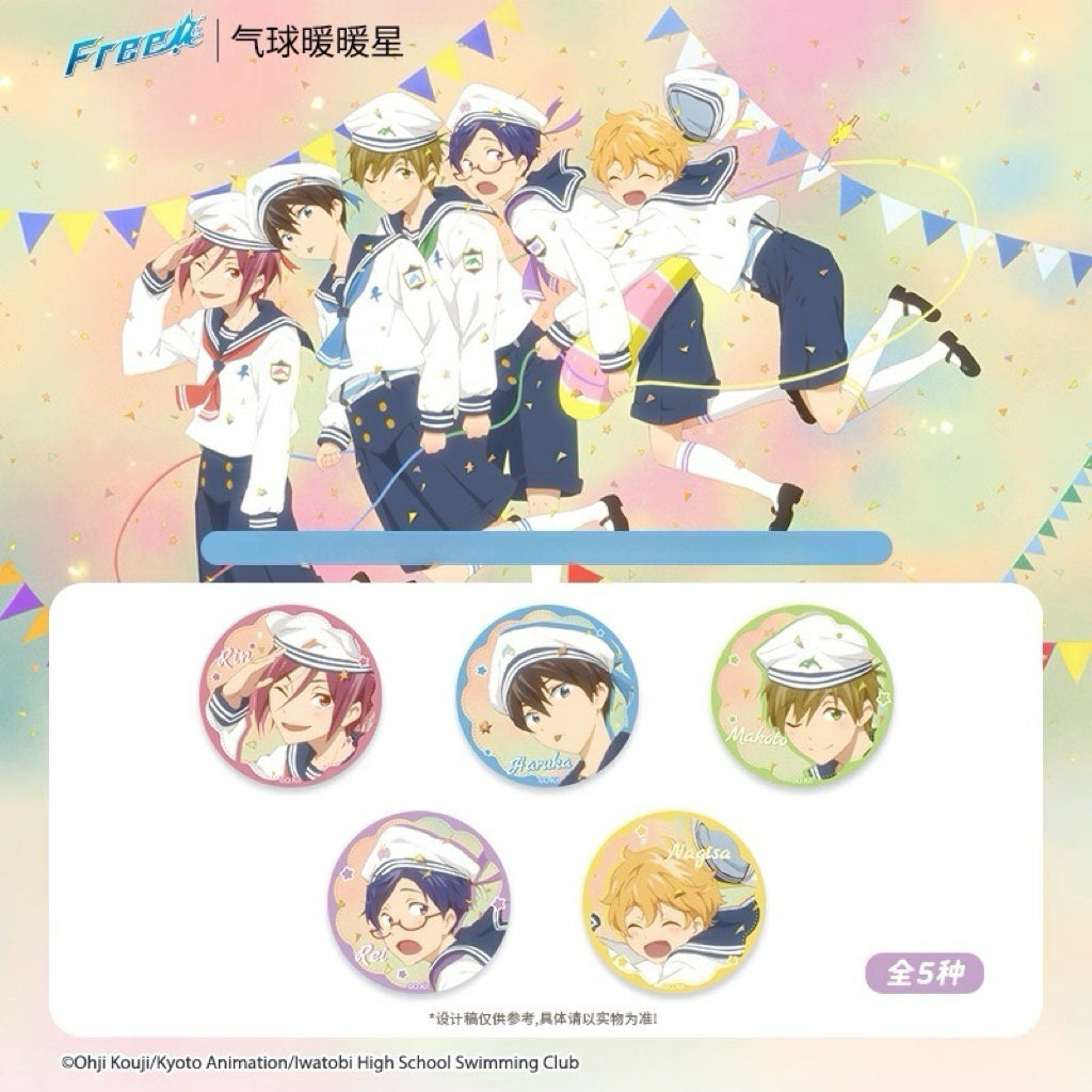 Japanese Anime Free! Iwatobi Swim Club Marine Boy Series Fridge Magnets | Haruka Makoto Rin Nagisa Rei - Cute Kawaii Item Blind Bag