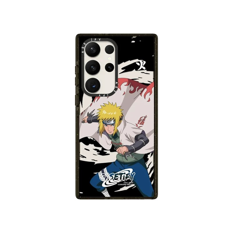 Japanese Cartoon Ninja Naruto | Kakashi Itachi Minato Hokage - Phone Case Samsung Galaxy S24 S23 S22 Ultra