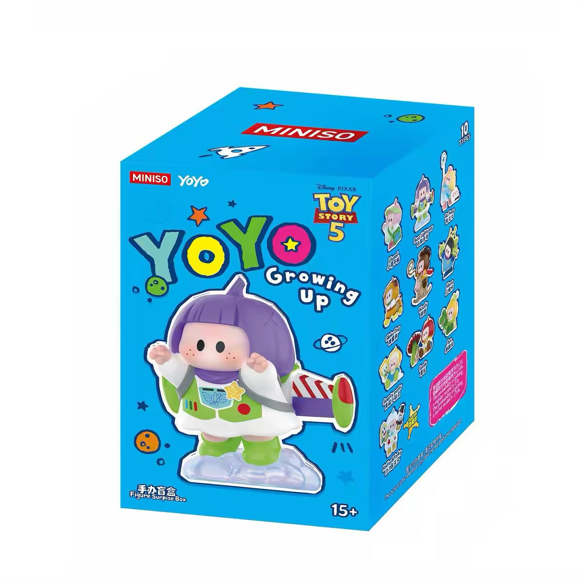 ฟิกเกอร์จิ๋ว YOYO Chan x Toy Story | คอลเลกชัน YOYO Growing Up - กล่องสุ่มของเล่นสะสม