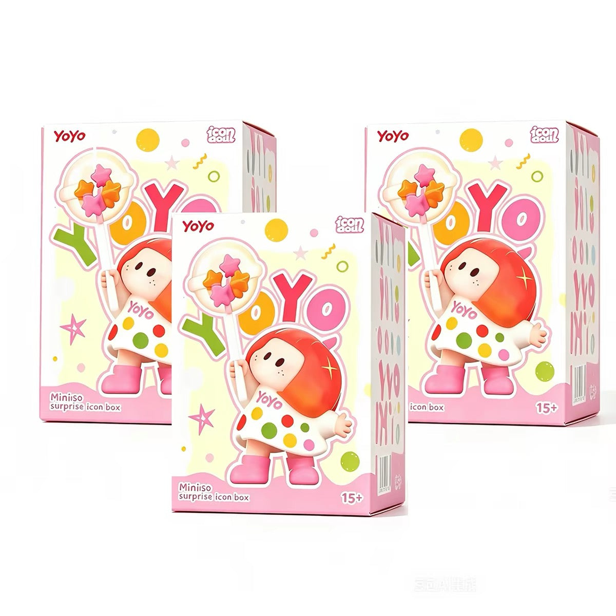 YOYOちゃん ミニフィギュア Vol.1 | YOYO バディングウィッシュ サプライズアイコンボックス コレクション - コレクタブルトイ ブラインドボックス