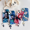 Japanese Anime Jujutsu Kaisen Phone Case with Strap | Satoru Yuji Megumi Nanami - Phone Case Samsung Galaxy S26 S25 S24 S23 S22 S21 FE Ultra Edge