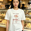 Korean Fashion Cute Sweets Style T-Shirt Series | Ice Cream Cup with Cat - Kawaii Fashion Items