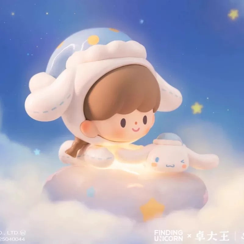 zZoton x Sanrio Characters Preparation Before Bedtime | Hello Kitty My Melody Kuromi Cinnamoroll Pompompurin Pochacco Hangyodon - Collectable Toys Mystery Blind Box