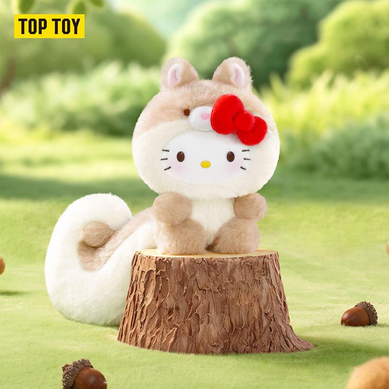 TOPTOY Hello Kitty Healing Forest Series Plush Pendant Blind Box