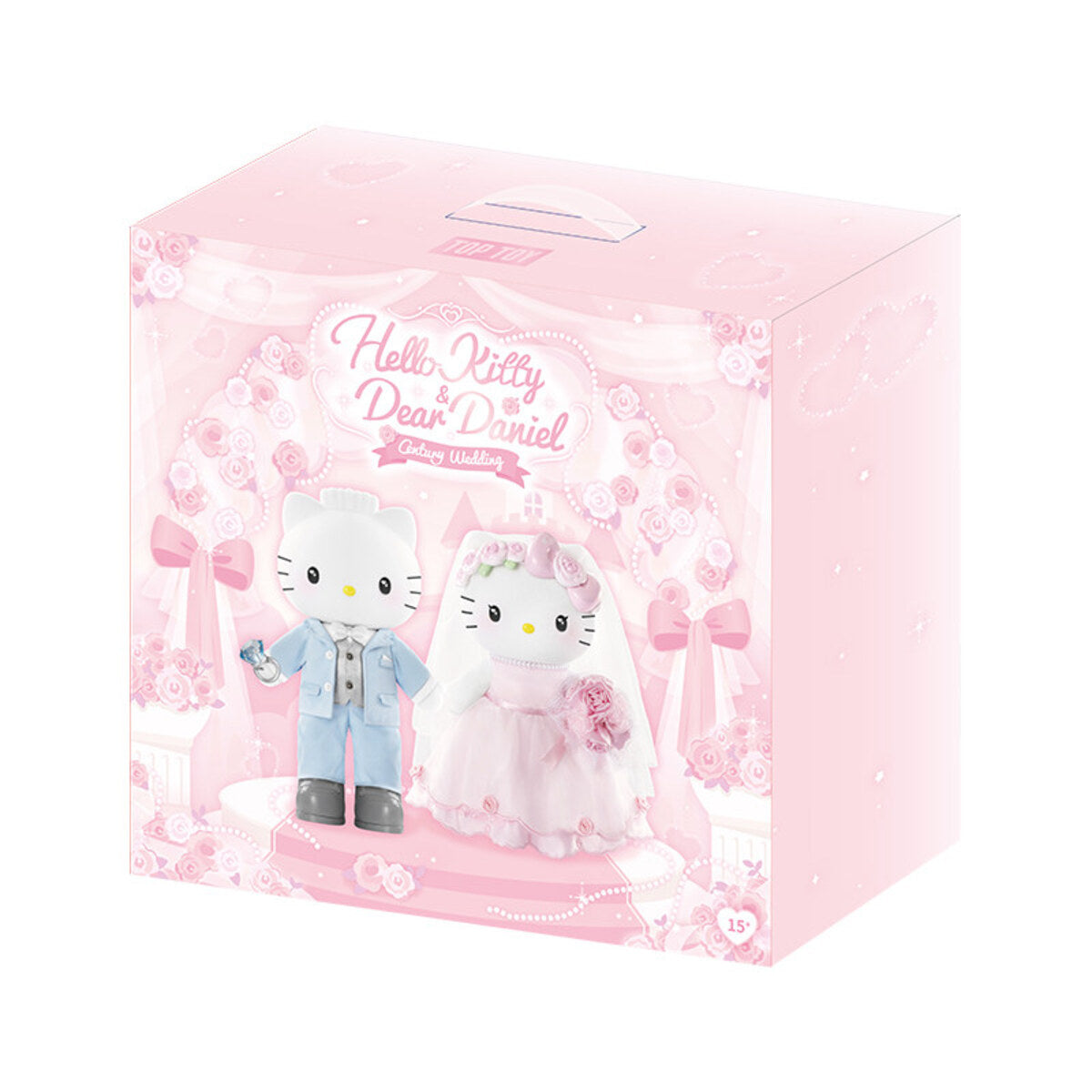 TOPTOY Hello Kitty and Dear Daniel Century Wedding pink collector gift box