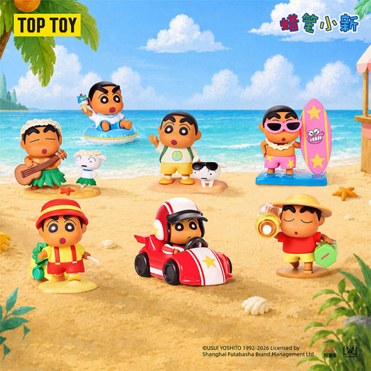 Crayon Shin-chan Tropical Island Holiday summer promotional artwork