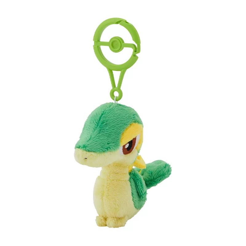 Japan Cartoon Pokemon Center Pokeball Keychain 4th & 5th Generation | Turtwig Chimchar Piplup Snivy Tepig Oshawott - Mascot Mini Plush Doll KawaiiGiftLand