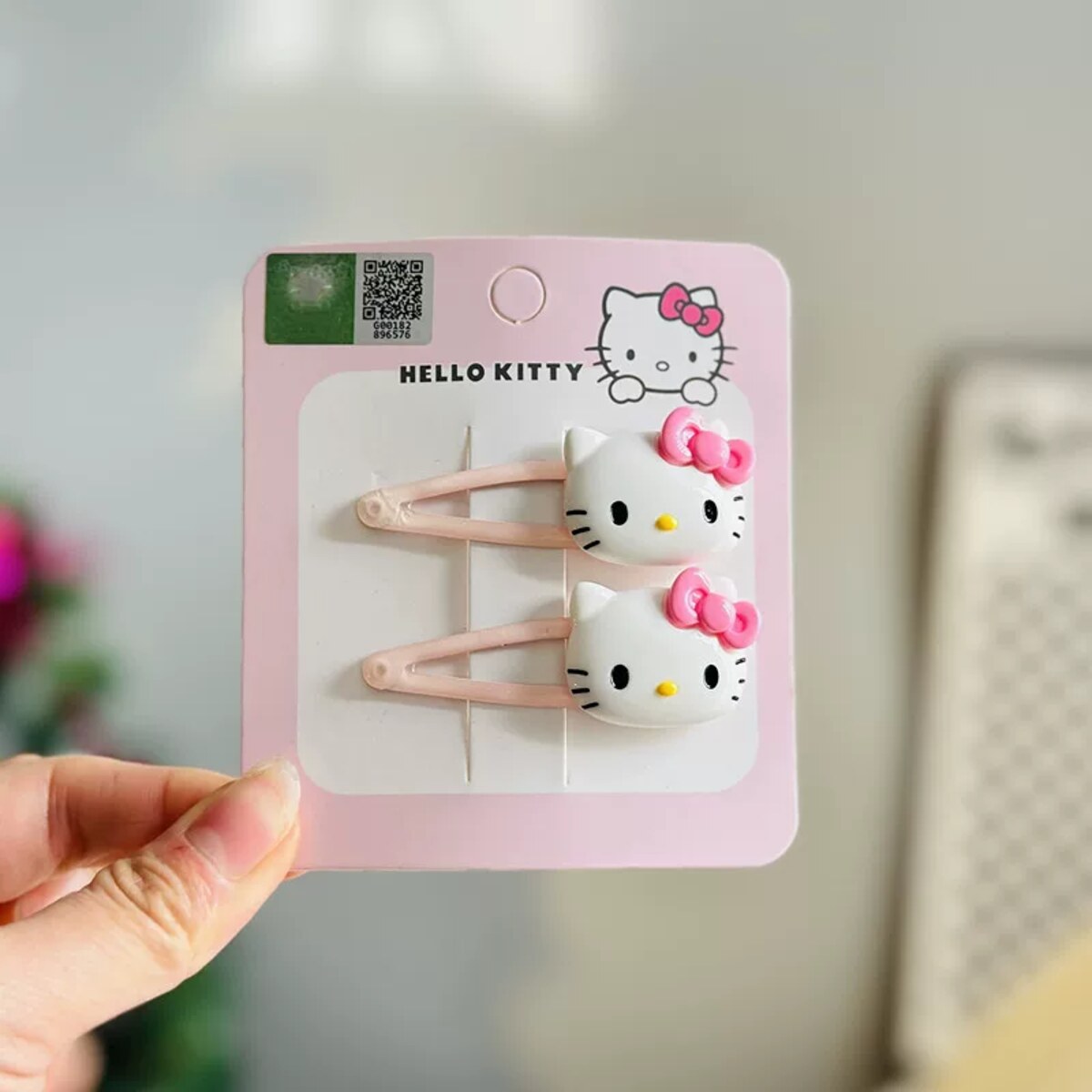 Hello Kitty BB Clip Pair ~6cm