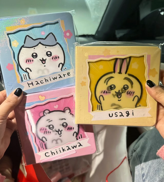 ChiiKawa X Miniso | ChiiKawa Hachiware Usagi 3D Notebook - Kawaii items Room Decoration KawaiiGiftLand