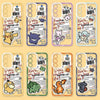 Japan Cartoon Have Fun Cute Memo Version | Pikachu Gengar Mewtwo Squirtle Psyduck Bulbasaur Charmander Gible - Phone Case Samsung Galaxy S26 S25 S24 S23 S22 S21 FE Ultra Edge